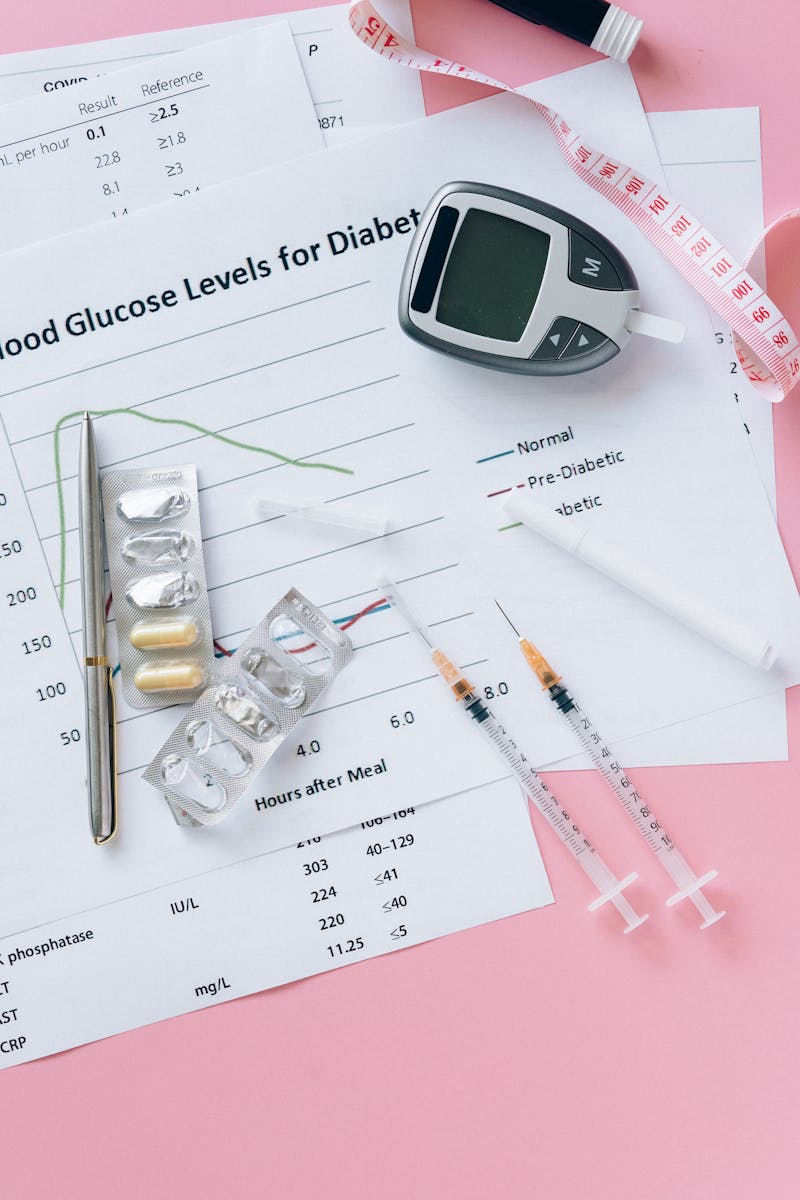 Glucometer and Syringes
